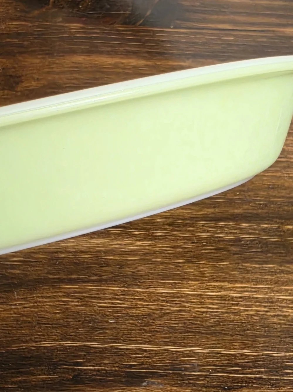 Pyrex Lime Green Pie Dish
